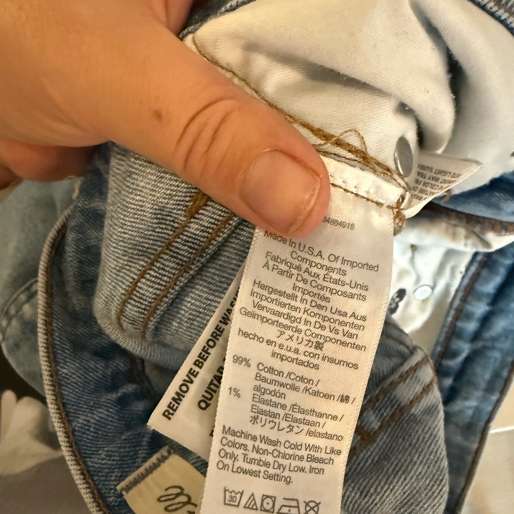 Madewell The Perfect Vintage Wide-Leg Crop Jean Hallstead wash 26 - Picture 10 of 10
